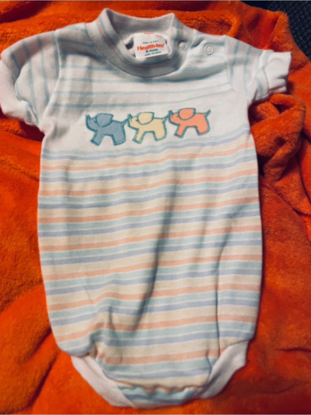 Vintage healthtex onesie jumper 6 m excellent condition
